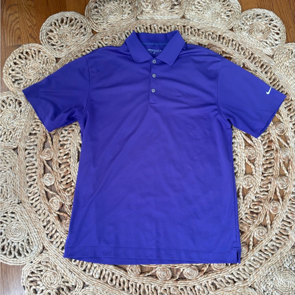 Nike Men's Vibrant Purple golf Polo Shirt